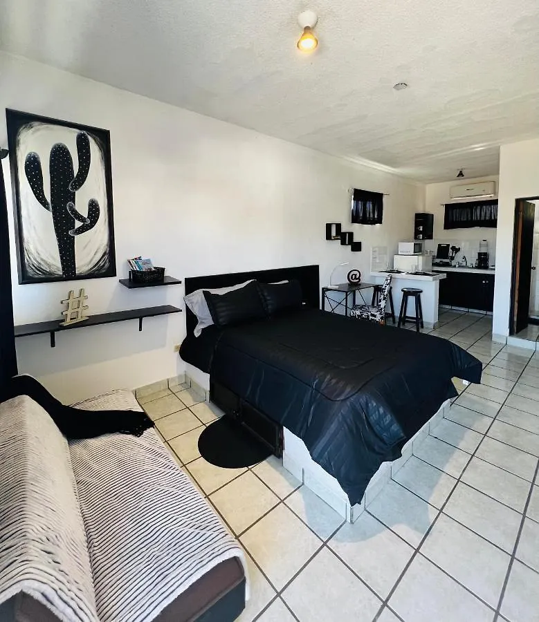 Cozy Black And White Studio Appartement Cabo San Lucas