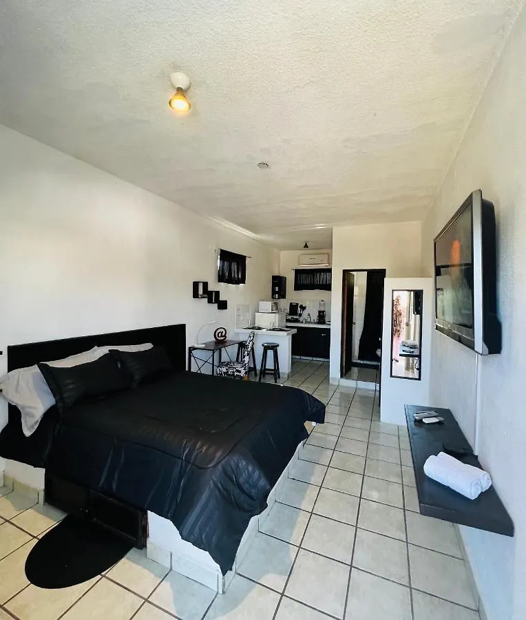 Cozy Black And White Studio Appartement Cabo San Lucas